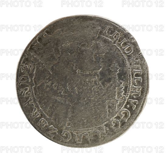 Obv.: Bust facing right in mitre and electoral mantle; right hand holds a sceptre, left rests on a