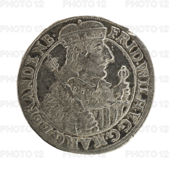 Male busts, coats of arms, Frederick William I Hohenzollern (Great Elector of Brandenburg; Duke of