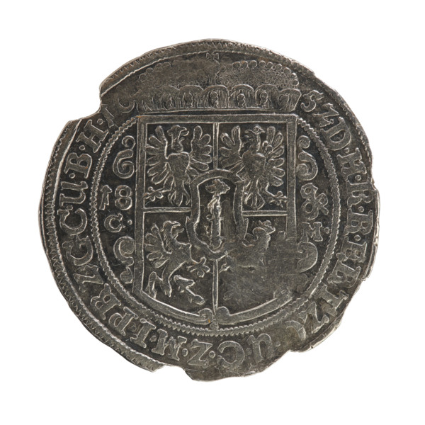 Obv. Bust facing right in mitre and electoral mantle. A sceptre in the right hand, the left resting