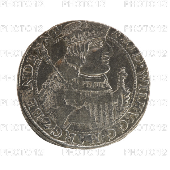 Obv. Bust facing right in mitre and electoral mantle. In the right hand a sceptre, the left resting