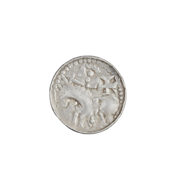Denarius (princely type) of Boleslaw II the Bold (King of Poland; 1058–1079). Princely type