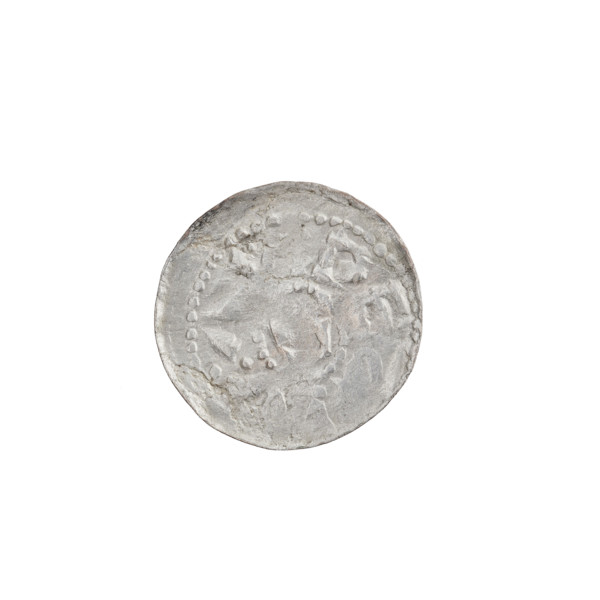 Denarius (princely type) of Boleslaw II the Bold (King of Poland, 1058–1079). Princely type with