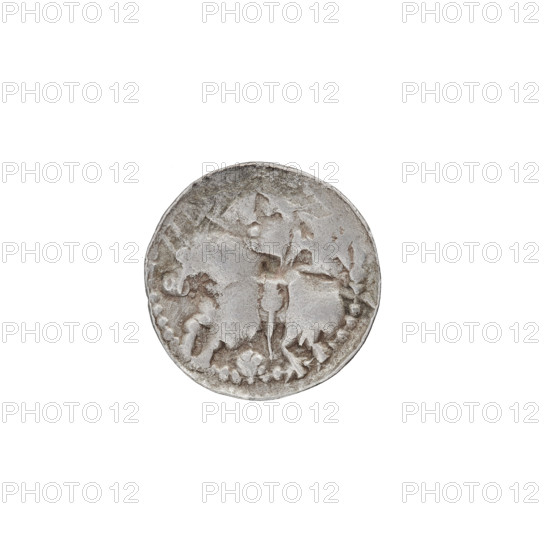 Denarius (princely type) of Boleslaw II the Bold (King of Poland, 1058–1079). Princely type with