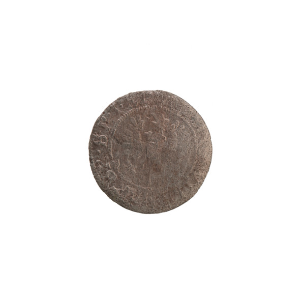 szelag; Obverse: Prussian eagle, on its chest the crowned letter S; on the rim between the borders