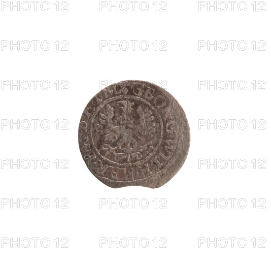 szelag; maker: George William (Georg Wilhelm); obverse: Prussian eagle with crowned letter S on its