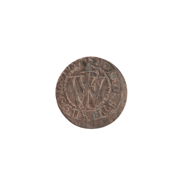 szelag; Obv.: Prussian eagle with a monogram composed of the letters IC on its chest; on the rim,