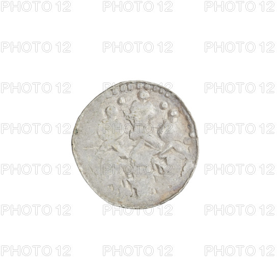 Denarius (royal type), Boleslaw II the Bold (King of Poland; 1058–1079). Royal type with busts,