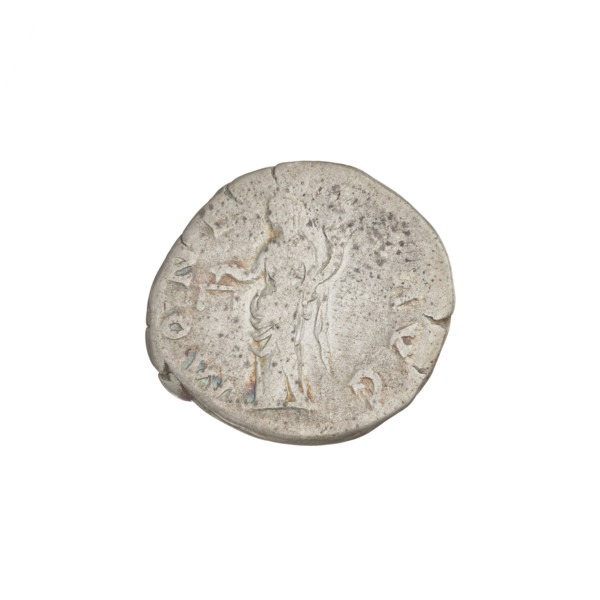 Denarius, Hadrian (76–138; Roman emperor 117–138). Coin featuring personification; laurel wreaths,