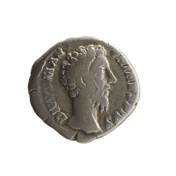 denarius, Marcus Aurelius (121–180; Roman Emperor 161–180), posthumously issued in name of Commodus