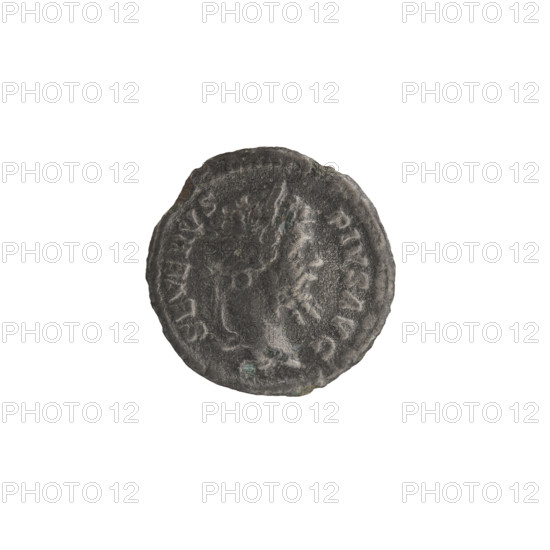 Denarius (unofficial), Dea Caelestis on a lion; Septimius Severus (Roman emperor, 146–211) —