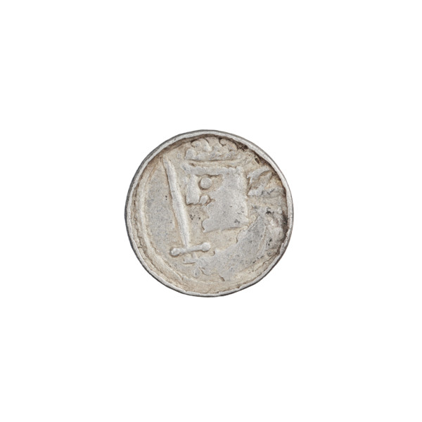 Denarius (royal type), Boleslaw II the Bold (King of Poland; reign 1058–1079). Obverse: crowned