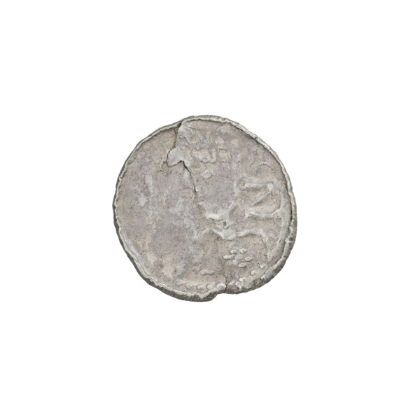 Denarius (royal type) of Boleslaw II the Bold (King of Poland; reign 1058–1079). Obverse: crowned