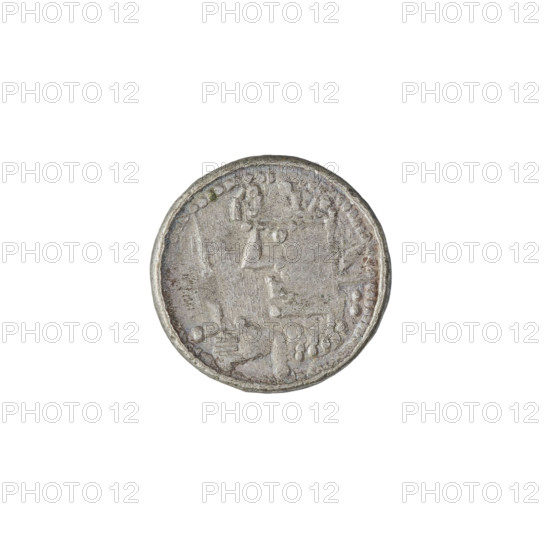 Denarius (royal type) of Boleslaw II the Bold (king of Poland; reign 1058–1079). Obverse: Crowned