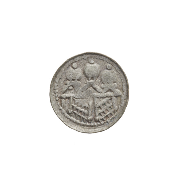 Denarius (royal type) of Boleslaw II the Bold (king of Poland, 1058–1079). Obverse: Crowned bust of