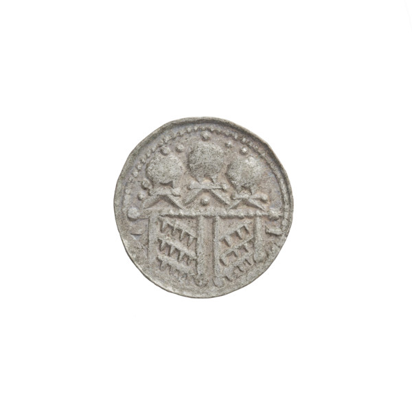 Denarius (royal type), Boleslaw II the Bold (king of Poland; reign 1058–1079). Obverse: Crowned