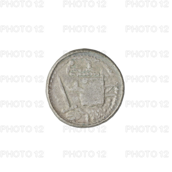 Denarius (royal type), Boleslaw II the Bold (king of Poland; 1058–1079); obverse: crowned bust of