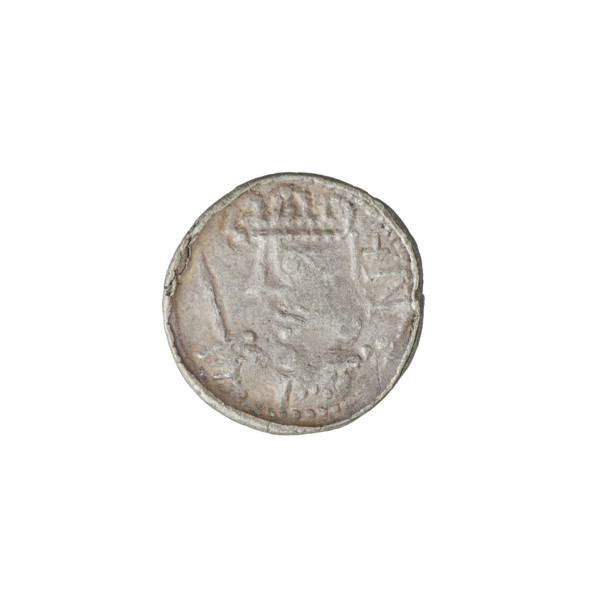 Denarius (royal type), Boleslaw II the Bold (king of Poland; 1058–1079). Obverse: Crowned bust of