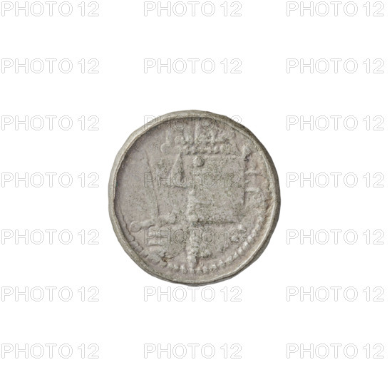 Denarius (royal type), Boleslaw II the Bold (king of Poland; 1058–1079). Obverse: Crowned bust of
