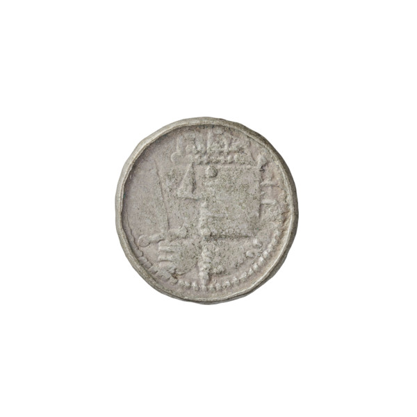 Denarius (royal type), Boleslaw II the Bold (king of Poland; 1058–1079); Obv.: Crowned bust of