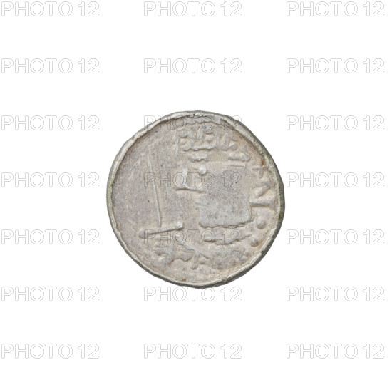 Denarius (royal type), Boleslaw II the Bold (king of Poland; r. 1058–1079); obverse: crowned bust