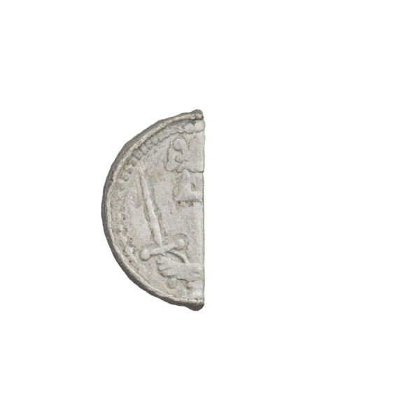 Denarius (royal type) of Boleslaw II the Bold (king of Poland, 1058–1079). Obverse: crowned bust