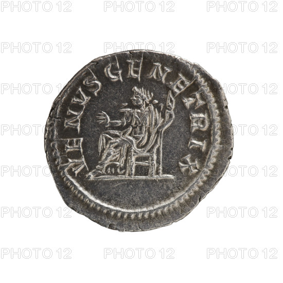 Denarius, Caracalla (188–217; Roman emperor 198–217), issuer: Julia Domna (c. 160–217; Roman