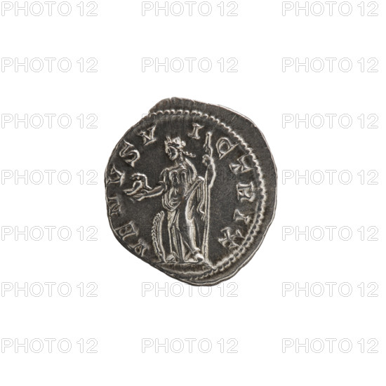 Denarius, Alexander Severus (208–235; Roman emperor 222–235). Obverse: IVLIA MA MAEA AVG — bust of