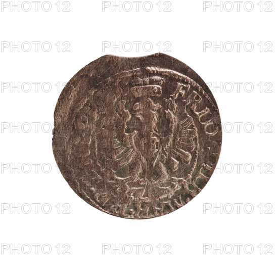 szelag; eagles; cross (iconographic); Frederick William I Hohenzollern (Great Elector of