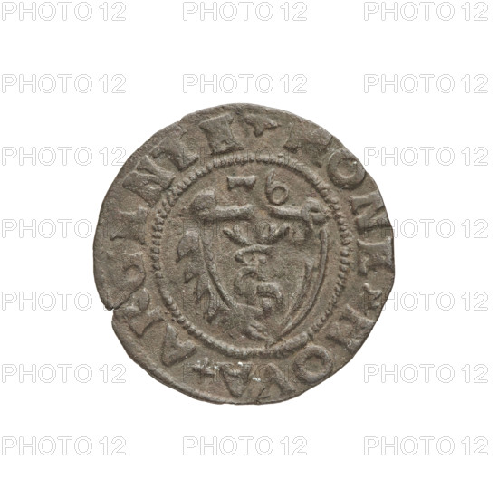 szelag, Gotard Kettler (Duke of Courland and Semigallia; 1561–1587), emblems, monogram under a