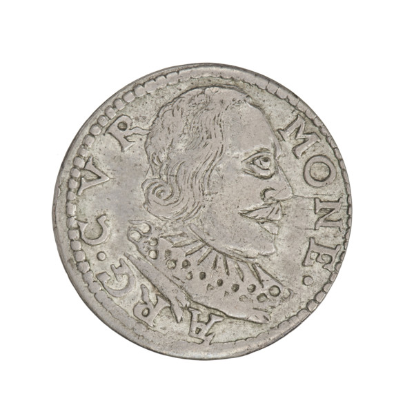 Trojak (with a bust of Wilhelm Kettler), Friedrich Kettler (Duke of Courland and Semigallia;
