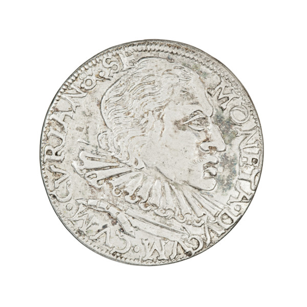 Trojak (with a bust of Wilhelm Kettler). Friedrich Kettler (Duke of Courland and Semigallia;