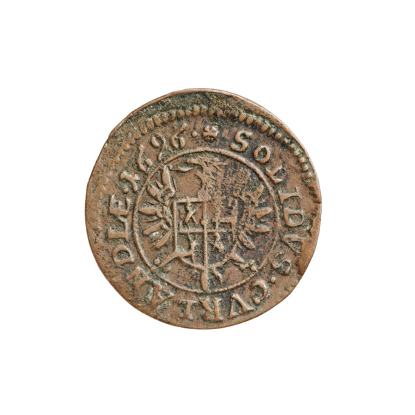 szelag, Frederick Casimir Kettler (Duke of Courland and Semigallia; 1650–1698), 1696. Obverse: