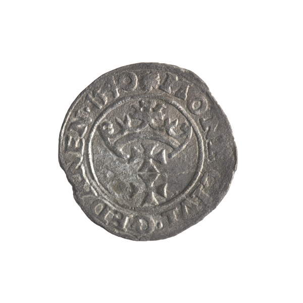 Gdansk szelag, Sigismund I the Old (King of Poland; 1506–1548); 1540. Obverse: Eagle of Royal