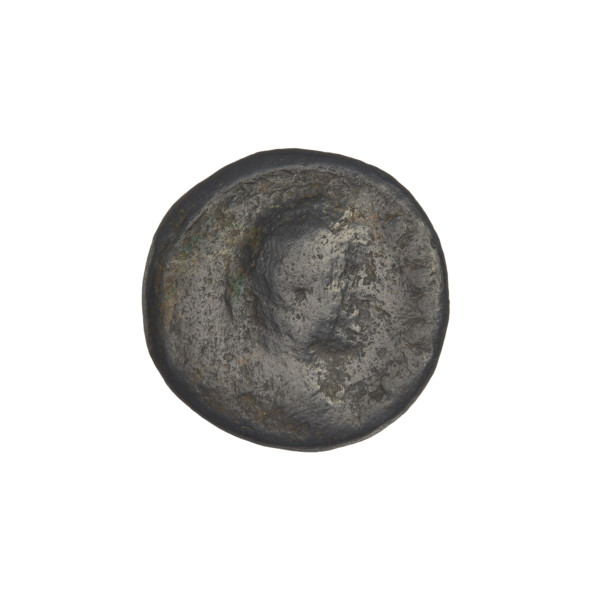 quarter, Hadrian (76–138; Roman emperor 117–138), laurel wreath, bust, lyre (musical instrument);