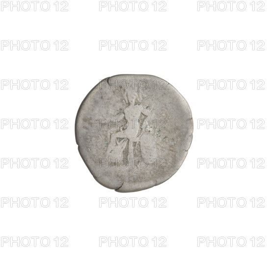 Denarius, Hadrian (76–138; Roman emperor 117–138). Obverse: head of Hadrian in laurel wreath facing