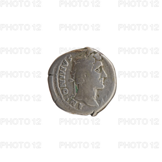 Denarius of Antoninus Pius (86–161; Roman emperor 138–161), c. 145–161. Obverse: Head of Antoninus