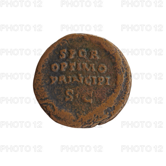 Antoninus Pius (86–161; Roman Emperor 138–161), issuer. Obverse: head of the emperor to the right,