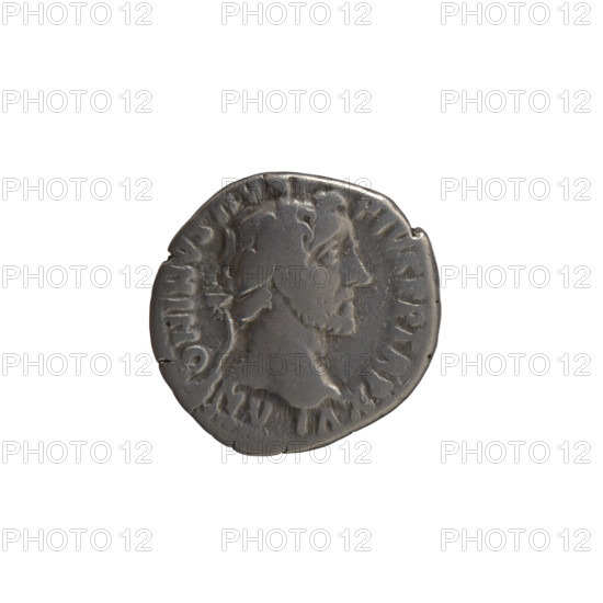 Denarius of Antoninus Pius (86–161; Roman emperor 138–161), 152–153, Rome, Roman Empire. Obverse: