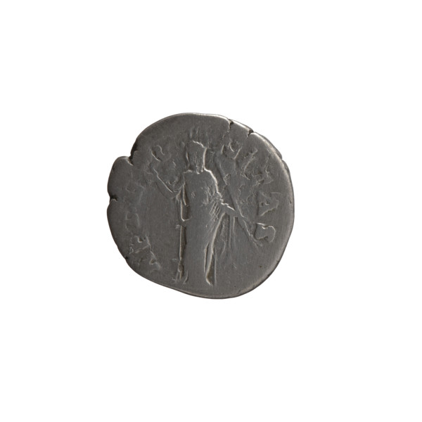 Denarius, posthumous issue for Faustina the Elder (98–141; Roman empress 138–141); issuer Antoninus