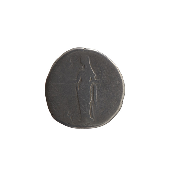 Denarius, Faustina the Elder (98–141; Roman empress 138–141) (posthumous issue). Obverse: Bust of