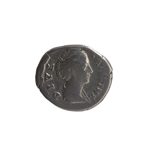 Denarius, posthumous issue for Faustina the Elder (98–141; Roman empress 138–141); issuer: