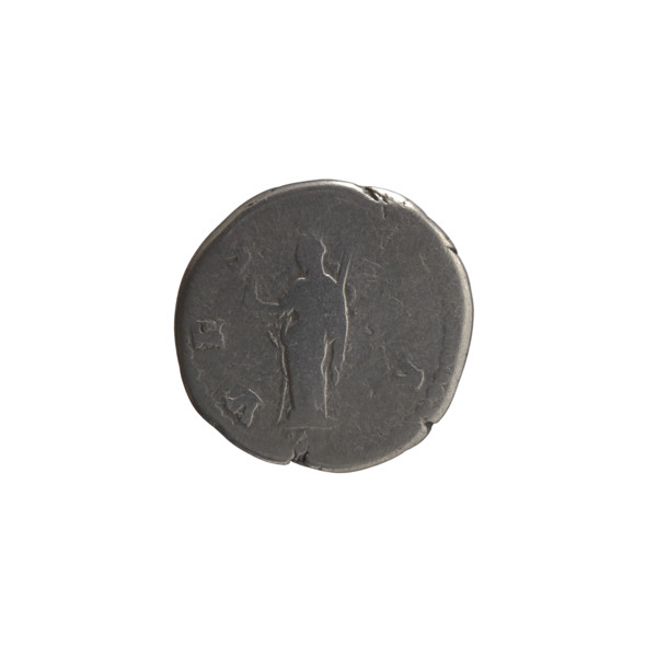 Denarius, posthumous issue for Faustina the Elder (98–141; Roman empress 138–141), during reign of