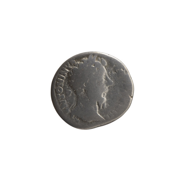 Denarius, Marcus Aurelius (121–180; Roman emperor 161–180), issuer: Marcus Aurelius; obverse: Head