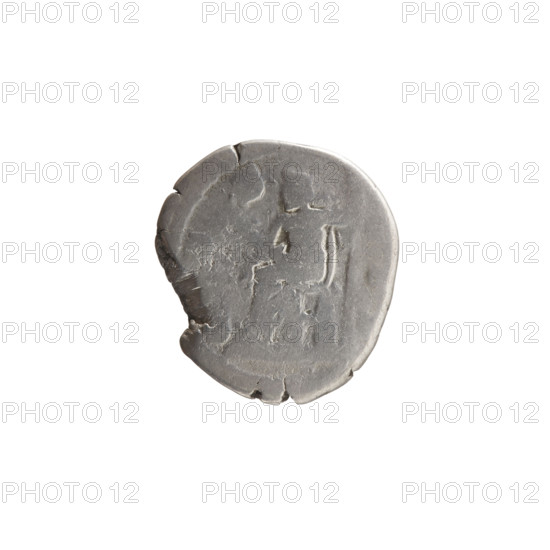 Denarius, Marcus Aurelius (121–180; Roman emperor 161–180), 170–171. Obverse: Head of Marcus