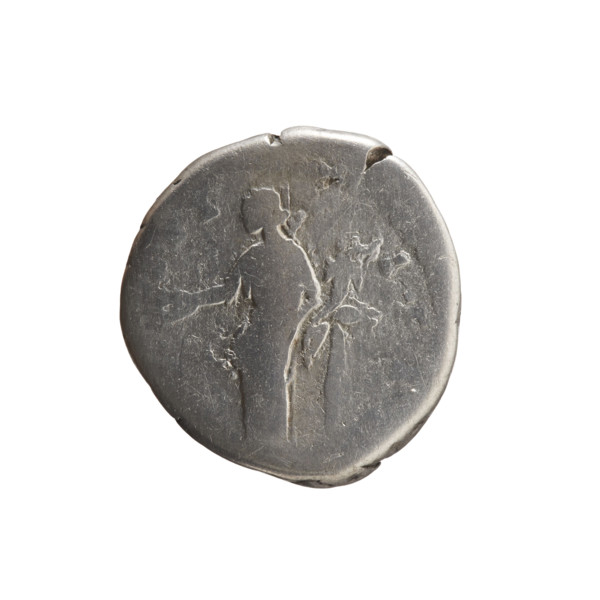 Denarius, Faustina the Younger (ca. 130–176; Roman empress 161–176) (Augusta 147–161). Obverse: