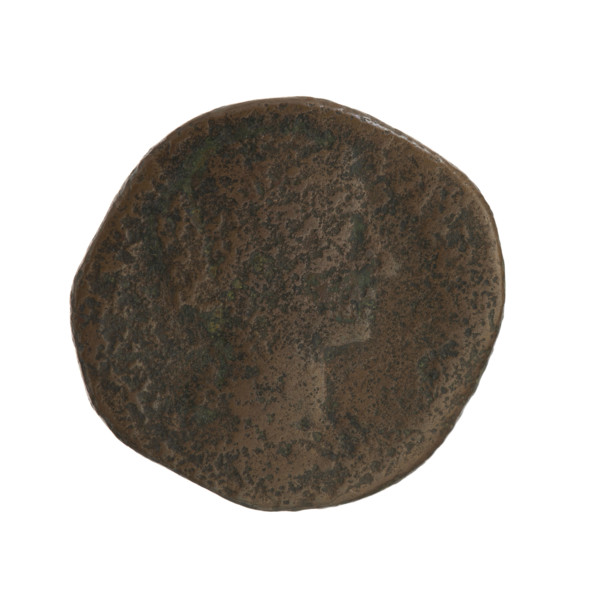 Sestertius of Faustina the Younger (ca. 130–176; Roman empress 161–176), Roman Empire (27 BC–476),