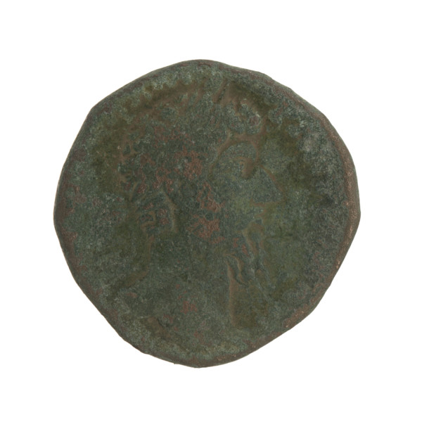Sestertius of Lucius Verus (130–169; Roman emperor 161–169), Roman Empire (27 BC–476), Rome; coin;