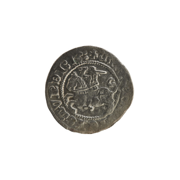 Lithuanian half-grosz, Sigismund I the Old (King of Poland; 1506–1548), 1513. Silver coin