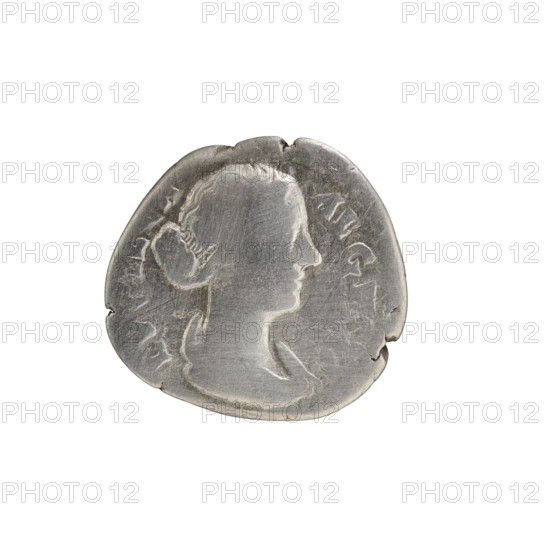 Denarius, Lucius Verus (130–169, Roman emperor 161–169) issuer; Lucilla (149–182/183, Roman empress