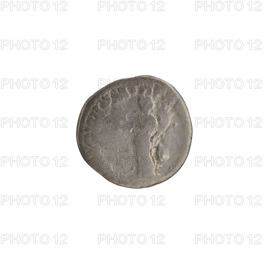 Denarius, Commodus (161–192; Roman emperor 177–192). Obverse: head of Commodus in laurel wreath